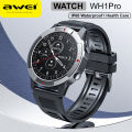 Awei WH1Pro Smart Watch for Men Women Bluetooth Calls Wristwatch Health Sports Mode Electronic Clock Fitness Monitor Smartwatch.