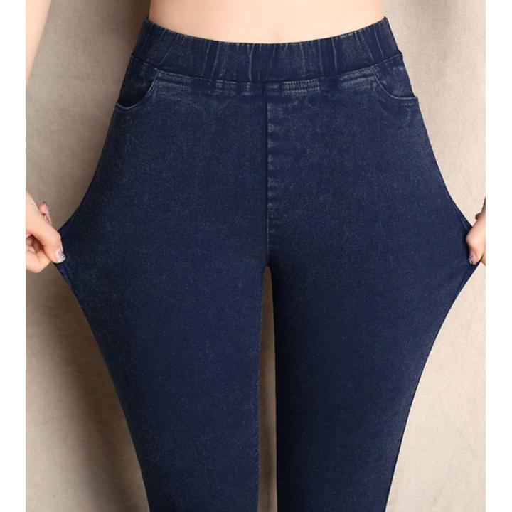 Large Size Trousers For Women Winter high waist skinny slim Womens Pants Female Stretch Pencil Pant Pantalon Femme