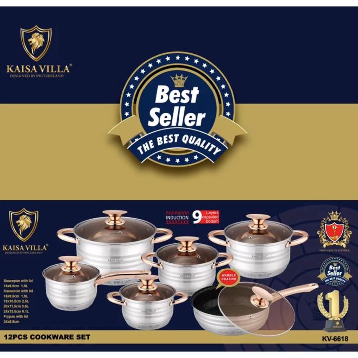 Kaisa%20Villa%20Stainless%20Steel%20Cookware%20Set%20Casserole%20Saucepan%20Soup%20Pot%20-%20High-Quality%20Stainless%20Steel%20Cookware%20Set%20For%20Versatile%20Cooking%20-%20Image%203