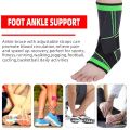 Premium Adjustable Elastic Ankle Support Brace for Sports Injury Recovery, Sprain Protection & Pain Relief – Unisex Compression Sleeve for Running, Gym & Daily Use. 