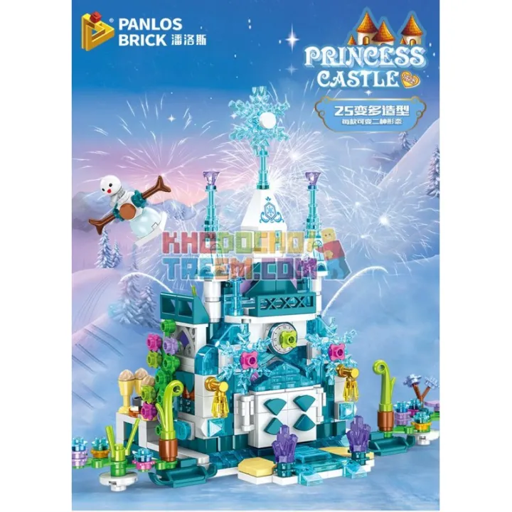 Disny%20Princess%20Frozen%20Anna%20Elsa%20Ice%20and%20Snow%20Grocery%20Store%20Building%20Blocks%20with%20Lighting%20Compatible%20%20Universal%20Girls%20Series(554+pcs)%20-%20Image%203