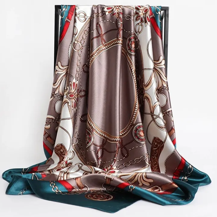 Luxury%20Brand%20Silk%20Scarf%20Fashion%20Foulard%20Satin%20Shawl%20Leopard%2090*90cm%20Square%20Head%20Scarves%20Women%20Bandanna%20Pareo%20Headscarf%20-%20Image%202