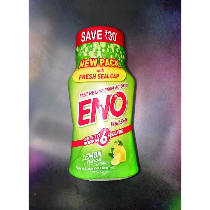 ENO Lemon Flavour 100gm pot INDIAN (GsK Product)