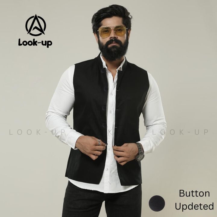 Gabardine Tendy Waistcoat,Koti Neheru jacket modi coat Vest For