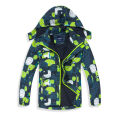 New 2021 Spring Autumn Child Kid Clothe Baby Boy Windproof Waterproof Jacket Outwear Double Deck Inner Polar Fleece. 