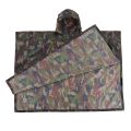 Multifunctional Lightweight Raincoat with Hood Hiking Cycling Rain Cover Poncho Rain Coat Outdoor Camping Tent Mat. 