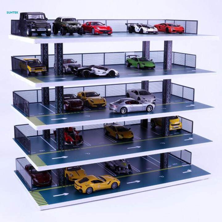 1/32%20Diorama%20Car%20Parking%20Lot%20Display%20Case%20Organizer%20Diecast%20Car%20Garage%205%20layers%20-%20Image%206