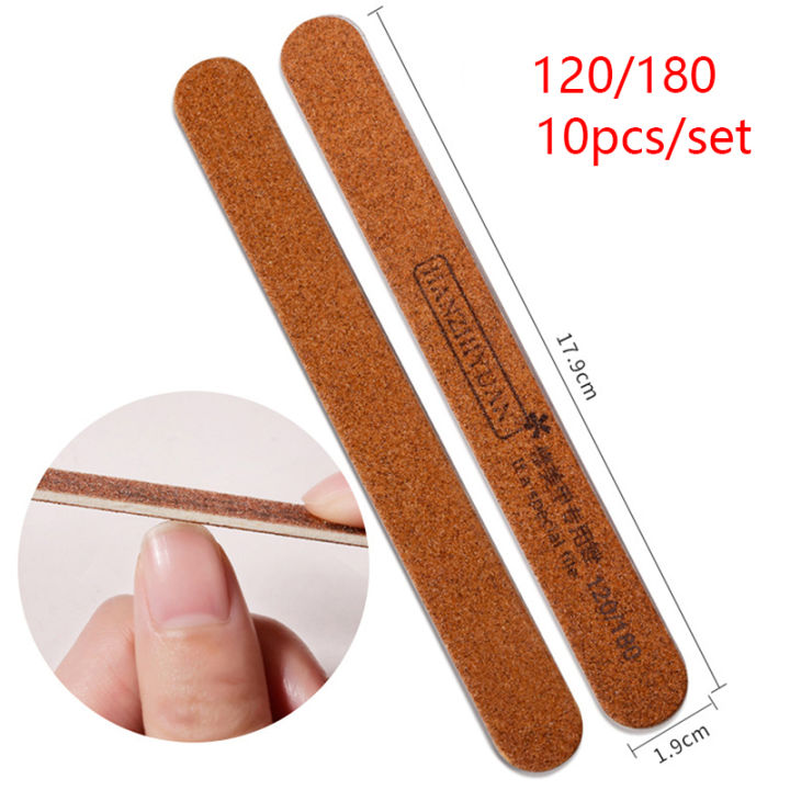 10Pcs%20Nail%20File%20Wooden%20Nail%20Art%20Sanding%20Buffer%20120/180/240%20Sandpaper%20UV%20Gel%20Polisher%20Manicure%20Pedicure%20Nails%20Tool%20Yao%20Store%20-%20Image%208