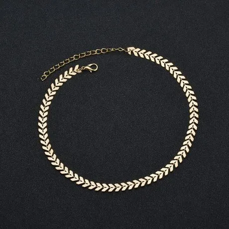 Golden%20Metal%20Anklet%20(Payel)%20For%C2%A0Women%201%20Pcs%20-%20Image%204