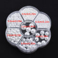 A Box Of 3mm-12mm Hole Imitation Pearl Loose Beads Pearl DIY Jewellery Accessories Accessories Handmade Beads. 
