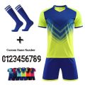 Men Kids Football Jersey Soccer European Futebol Shirts Sets Youth Club Team Football Training Uniform Suit Boys Girls Wear. 