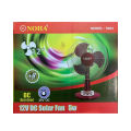 Efficient 12V DC Solar Fan 5W for Eco-Friendly Cooling: 12-Inch Noah Breeze Solution. 