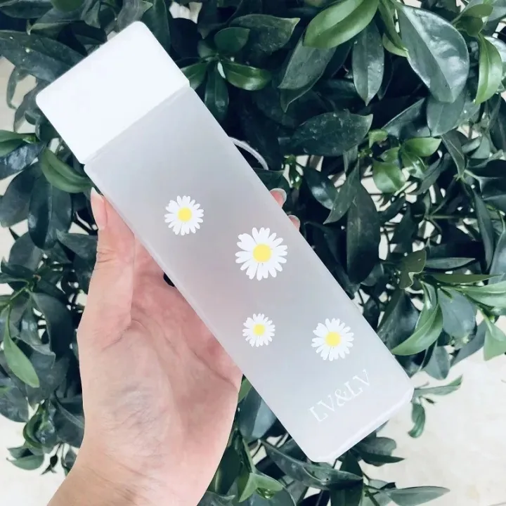 500ml%20Square%20Transparent%20Water%20Bottle%20Summer%20Daisy%20Flowers%20Water%20Bottles%20for%20Girls%20Plastic%20Outdoor%20Sports%20Cup%20Travel%20Kawaii%20Kids%20-%20Image%202