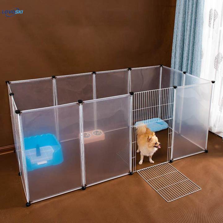 Puppy%20Playpen%20DIY%20Freely%20Combined%20Pet%20Fence%20for%20Bunny%20Small%20Dogs%20Cats%20Kitten%2010%20pieces%20-%20Image%206