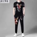 Explore the Exclusive Collection T-Shirt and Full Pant Set For Men - Trouser and T-Shirt Set - Perfect Casual Wear Suitable for All Seasons - Offering Comfort and Style in Every Outfit.