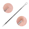 〽️ Bron Stick / Blackhead Remover Tool Acne Pimple Extractor (Silver) 1 pcs.