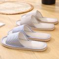 Home Slippers Flip Flops Flax Slippers Indoor Bedroom Women House Shoes Spring Autumn Ladies Footwear Uni Lovers Flat Shoes. 