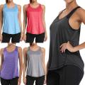 Female Sport Top Women Workout Tops Mesh Racerback Tank Yoga Shirts Gym Clothes Sport Sleeveless Vest Singlet brand new and high quality.