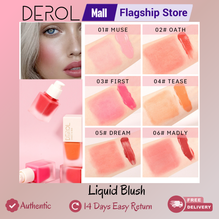 Derol Love me silky liquid Blush DR012