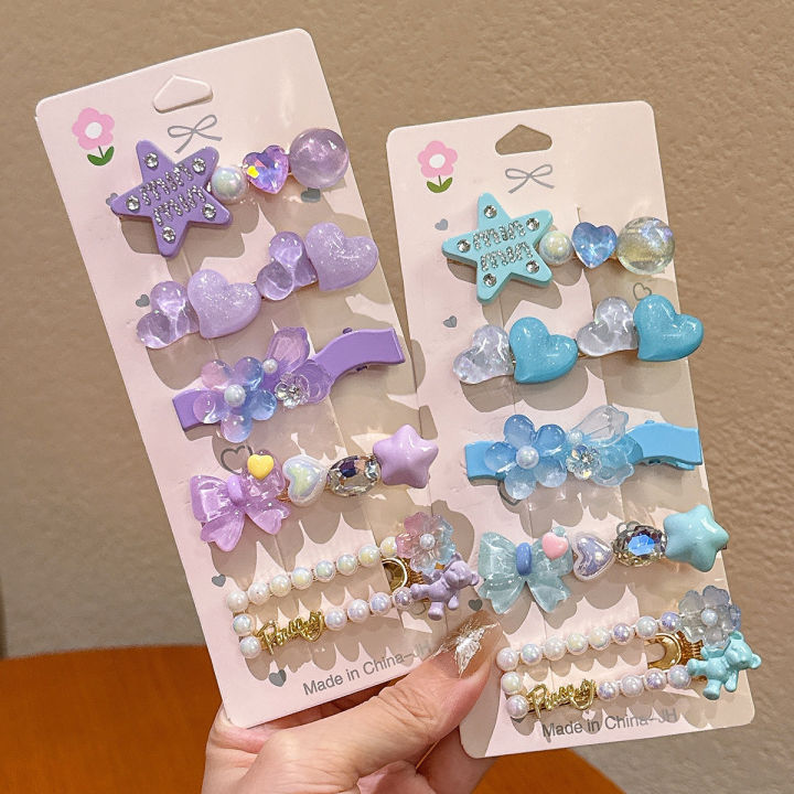 Stylish 5 Pieces Trendy Hair Clip For Children Hair Accessories Imported From China