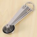 Measuring Spoons, Stainless Steel Measuring Spoons Cups Set, Small Tablespoon with Metric and US Measurements, Set of 6 for Gift Measuring Dry and Liquid Ingredients.