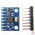 GY521 GY 521 MPU-6050 MPU6050 MPU 6050 Sensor Module DC 3V 5V 3 Triple 3 Axis Analog Gyroscope Accelerometer Compatible Board For Arduino IIC I2C Interface Gyro Sensors.
