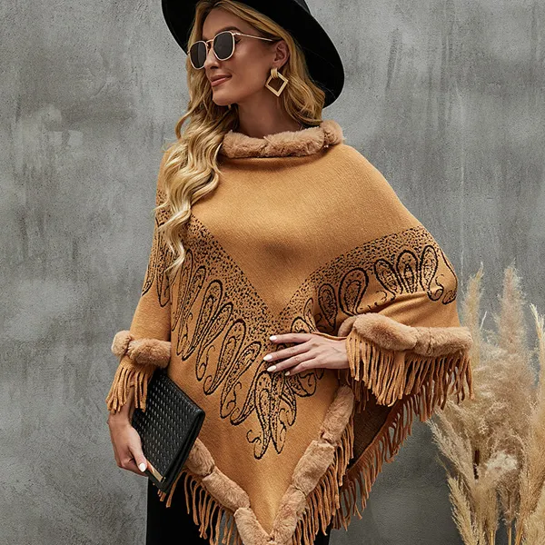 New%20Vintage%20Style%20Crochet%20Fringed%20Tassel%20Pullover/Cape/Poncho%20for%20ladies%20-%20Image%202