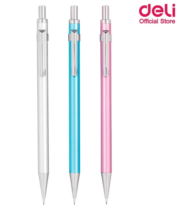 Deli%20EU999%20Metal%20Mechanical%20Pencil%20Black%200.5mm%20-%20Image%203