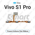 Vivo S1 Pro V15 V19 V20SE V29 Power on / off Switch Button Side Volume Up Down Buttons Flex Cable Replacement Parts.