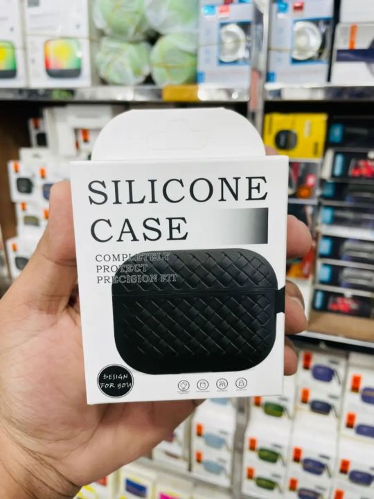 Black Silicone Premium Quality (Only Cover) For Apple Airpods Pro