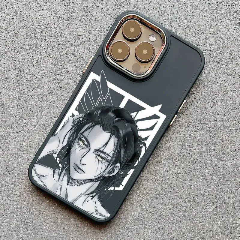 Anime Attack On Titan Phone Case For iPhone 14 Plus Pro Max 11 12