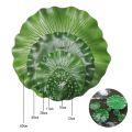 Floating Lotus Leaf Artificial Lotus Leaf Garden Pond Water Pond Tank Flower Decoration Plant Water Lily Leaf. 