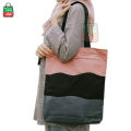 TAG Lifestyle Multicolor Canvas Tote Bag/Fashionable Mixed Color Tote Bag With Zipper Enclosure for girls For University/College/Trendy Fashionable Women. 