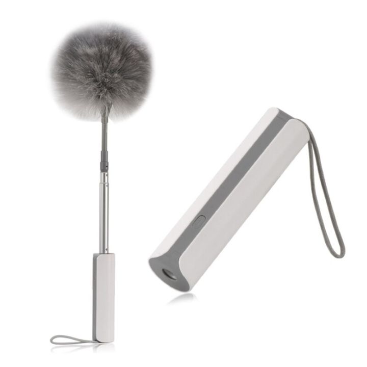Electric%20Feather%20Duster,%20360-Degree%20Electrostatic%20Duster,%20Feather%20Blanket,%20Household%20Dust%20Collector-White%20%20%20Gray%20-%20Image%202