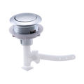 Single Replacement Round Head ABS Flush Toilet Push Button.