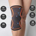 1pc Knee Braces Pads For Working Out Knee Support Sleeve Compression Brace For Ligament Injury Joint Pain Relief Running.