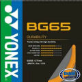 Yonex BG 65 Badminton Strings, 0.70mm  Product of Japan. 