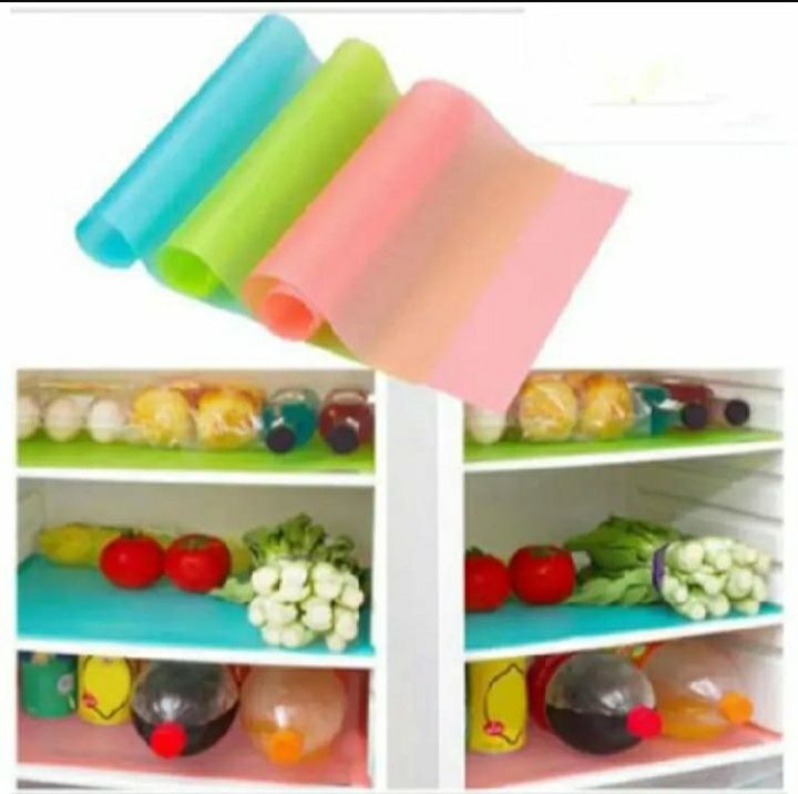 3PCS - Refrigerator Freezer Mat Fridge Anti-fouling Anti Frost Waterproof Pad kitchen table wardrobe drawer mats