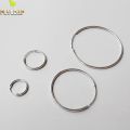 【beauty code store】Flyleaf Simple Round Circle Hoop Earrings For Women Quality Sterling Silver Fashion Jewelry.