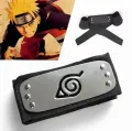 Naruto Head Band Metal Logo Leaf Village Konoha Kakashi Akatsuki Headband Cosplay Accessory for Naruto Fans. 