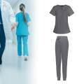 Nurse Suit for Pet Workers Breathable Lightweight Jogging Pant Multipurpose XS Gray. 
