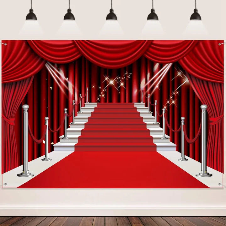 1%20Piece%20Large%20Red%20Carpet%20Fabric%20Red%20Curtain%20Backdrop%20Banner%20Photography%20Backdrop%20Photo%20Background%20Studio%20Prop%20for%20Decorations%20-%20Image%206