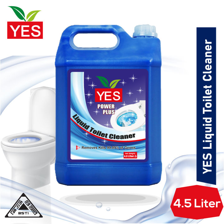 Yes Power Plus Toilet Cleaner Liquid - 4.5Ltr