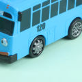 4PCS Tayo The Little Bus Cartoon Pull Back Car Toy Set Kids Educational Gift. 