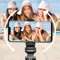 XT-02 3-In-1 Wireless Bluetooth Remote Selfie Stick With Tripod. 