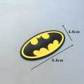 1 Pcs 3D Metal Bat Logo Emblem Stickers Auto Car Emblem Badge Sticker. 