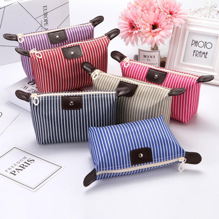 Portable%20Large%20Capacity%20Striped%20Cosmetic%20Bag%20for%20Women%20Girls%20Travel%20Beauty%20Cosmetic%20Bag%20with%20Zipper%20Fashion%20Cosmetic%20Bag%20Pouch%20Foldable%20Storage%20Bag%20-%20Image%202