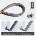 3 feet size Gray Color Door Bottom Seal  Door Draft Stopper Door Sweep Weather Stripping Noise Blocker Window Breeze Blocker Adjustable Door Sweeps. 