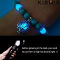 KIIS 1PC Natural Stone Bracelet Luminous Bracelet Charm Bead Bracelet for Men and Women Bracelets Chakra Healing Bracelet.