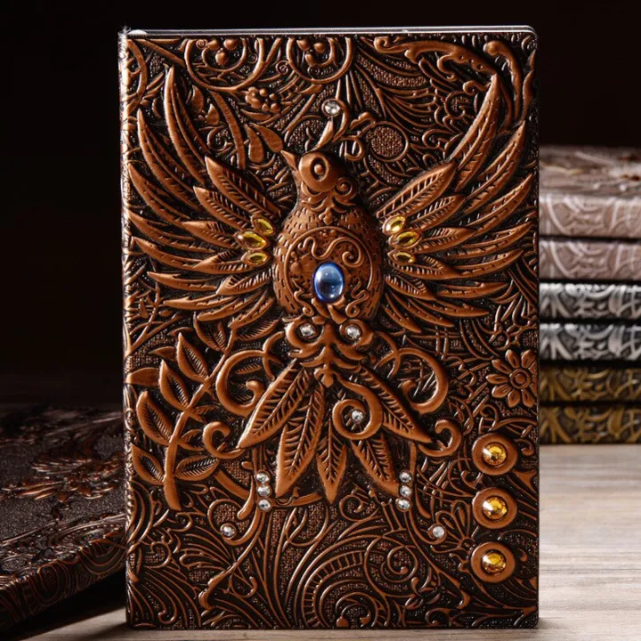 European-style%20Vintage%20Embossed%20Leather%20Notebook%20Diary%20Note%20Book%20Notepad%20Travelers%20Notatnik%20Stationery%20-%20Image%204